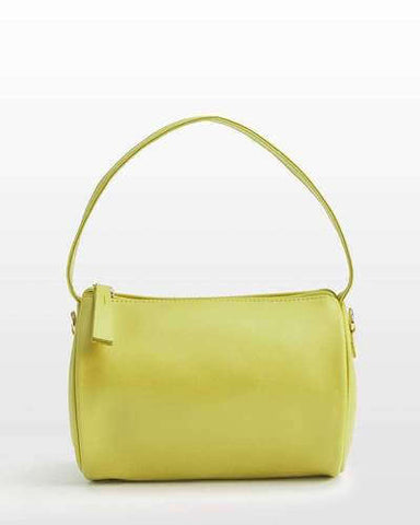 This Bold Yellow Mini Duffle Bag from Hozen inspires Smiles.