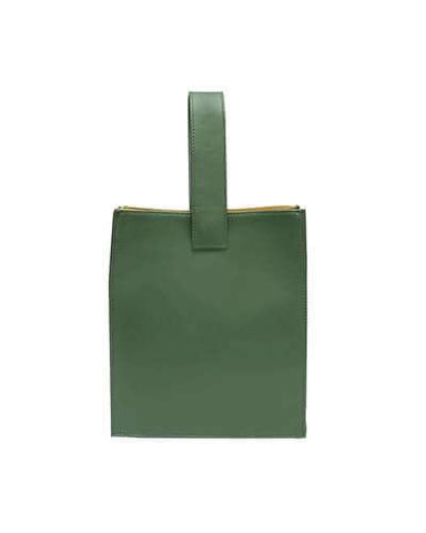 Hozen’s Lady Bag comes in a Delightful Frog Green.