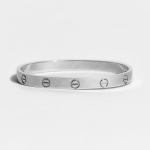 product image of fake cariter love bracelet FASHIONPHILE