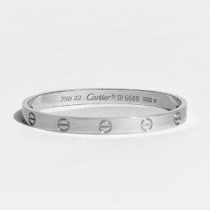 product image of fake cariter love bracelet FASHIONPHILE