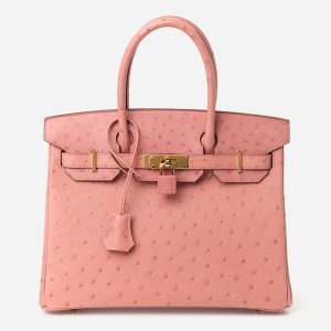 product image of ostrich birkin bag FASHIONPHILE